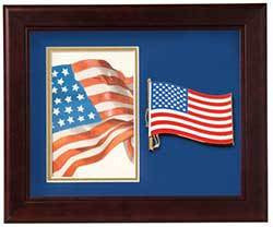 American Patriotic Vertical Picture Frame