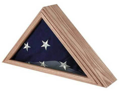 Capital Flag Case for 3ft x 5ft Flag - Oak, , The Military Gift Store, American Flags- High Quality American Discounted Flags (2)