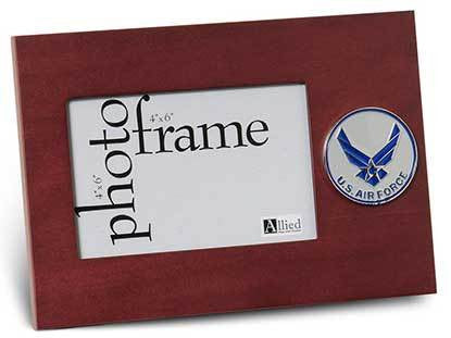 Flags Connections Aim High Air Force Medallion Desktop Picture Frame, 4 by 6-Inch