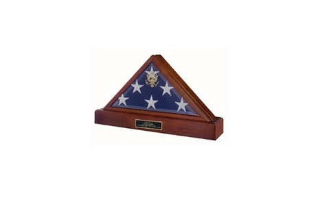 Flag and urn display case / Eternity Flag case, Flag Display Case