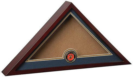 Flag Connections United States Marine Corps Interment Burial Flag Display Case