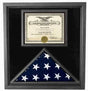 Flag Connections Retirement Flag Display Case - Military Retirement Gift