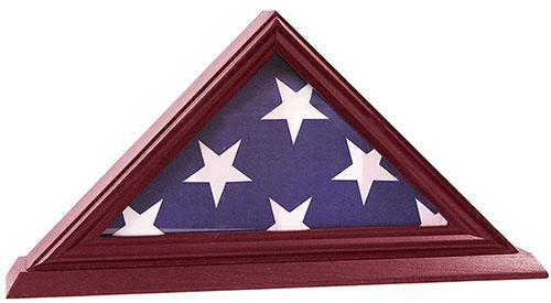 Flag Connections 3'x5' Flag Display Case, Shadow Box (Not for Burial Funeral Flag)