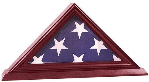 Flag Connections 3'x5' Flag Display Case, Shadow Box (Not for Burial Funeral Flag), 3'x5' Flag Display Case, Shadow Box (Not for Burial Funeral Flag), The Military Gift Store, Armed Force Flags (13)