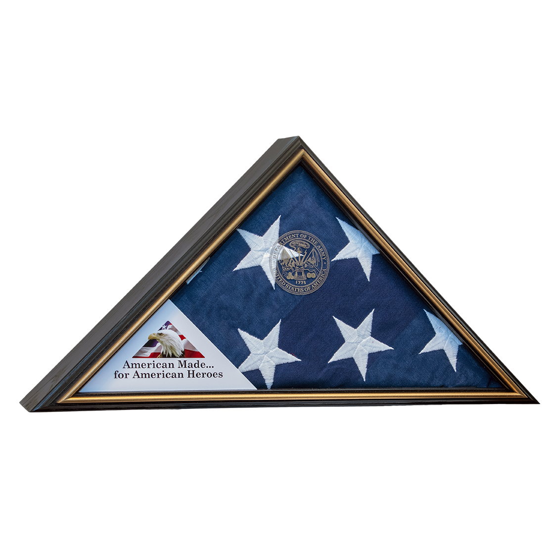Tributary Flag Case - Army Flag Display Case - The Military Gift Store
