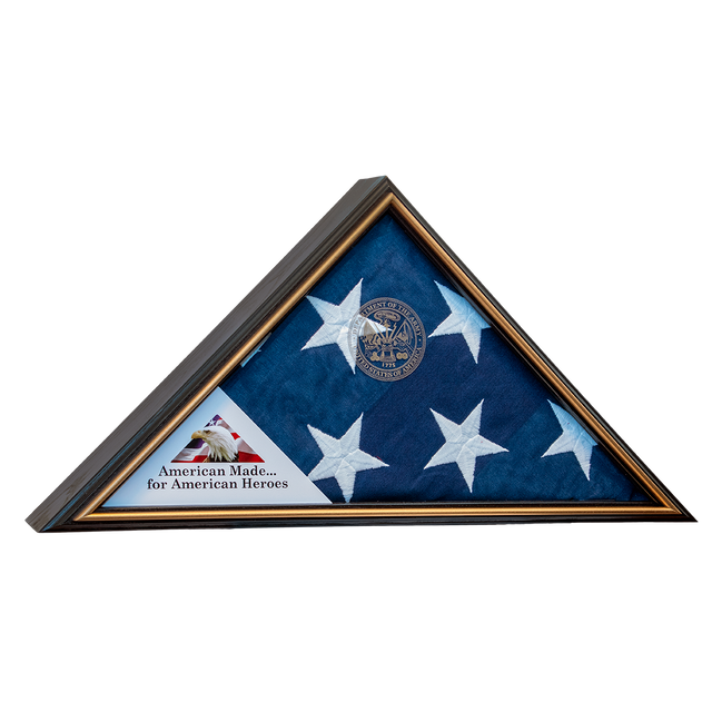 Tributary Flag Case - Army Flag Display Case - The Military Gift Store