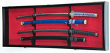 2 Sword Display Case Cabinet Stand Holder Wall Rack Box., , The Military Gift Store, 2 Sword Display Case