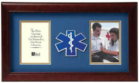 Emergency Medical Services Dual Picture Frame