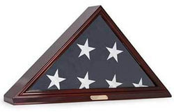 Flag Display Case for Memorial, Wall Mountable