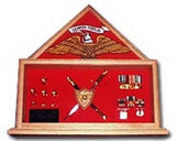 Flags Connections marine Corps Retirement Flag Case, , The Military Gift Store, Marine Corps Shadow Box