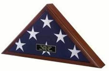 Flags Connections Veteran Flag Case, Veteran Flag Display Case