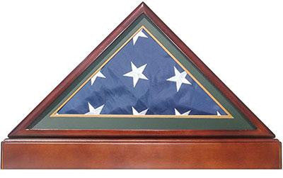 Burial/Funeral Flag Display Case Frame Military Shadow Box
