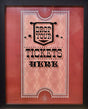 XL 15"X12" - Ticket Shadow Box - Memento Frame - Large Slot on Top of Frame