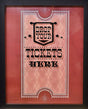 XL 15"X12" - Ticket Shadow Box - Memento Frame - Large Slot on Top of Frame, XL 15"X12" - Ticket Shadow Box - Memento Frame - Large Slot, The Military Gift Store, Display Case Accessories