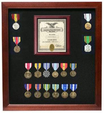 Flag Connections Medal and Document Case American Veterans Made, , The Military Gift Store, Army Flag Display Cases (64)