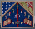 Flag Connections Marine Corps 2 Flag Shadow Box Display Case., , The Military Gift Store, Army Flag Display Cases (64)
