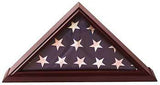 5x9 Flag Display Case Shadow Box (For Burial/Funeral/Veteran Flag)