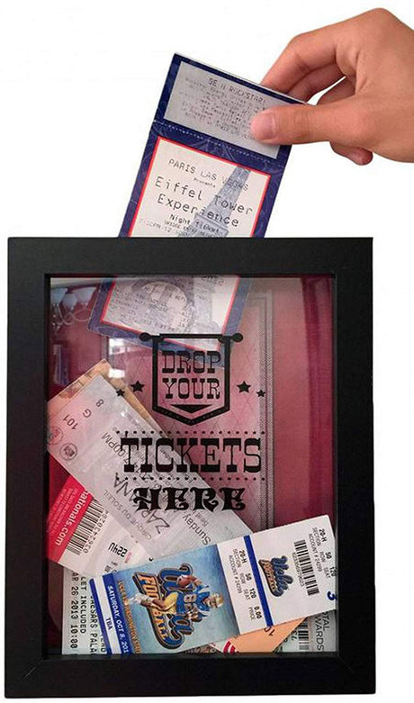 8x10 Memento Frame - Large Slot on Top of Frame, , The Military Gift Store, Display Case Accessories