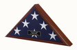 Buy Flag Display case - Fit Large flag, burial flag 5ft x 9.5ft.