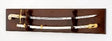Swords Display case -Samurai Sword Display Case, dark oak, , The Military Gift Store, Sword Display Products