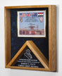 Military Medal and Flag Display Case - Shadow Box. - The Military Gift Store
