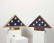 Burial flag Display and pedestal case. - The Military Gift Store