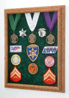 Military Awards Display Case - Law enforcement case