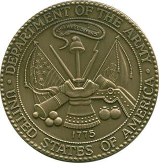 Military Service Medallions in Solid Brass - The Military Gift Store