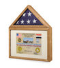 Flag Medal Display case, Flag and Medal Shadowcase.. - The Military Gift Store