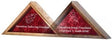 Operation Iraqi Freedom w/map of Iraq - Flag Case, , The Military Gift Store, Triangle flag display