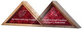 Large Flag Display Case Enduring Freedom Flag Case to display coffin sized flags, Large Flag Display Case Enduring Freedom Flag Case, The Military Gift Store, Large Flag Display Cases