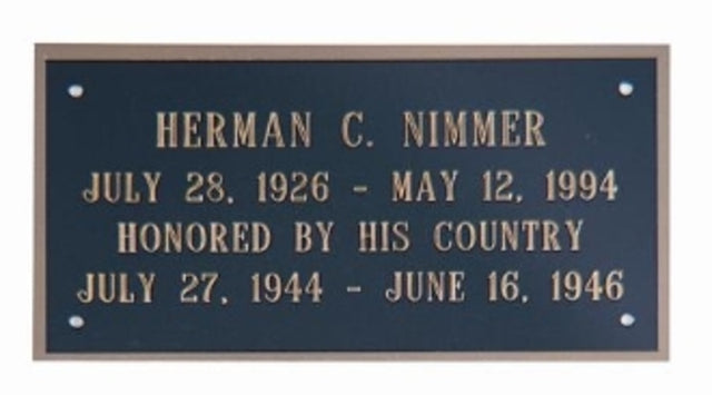 Large Name Plate., , The Military Gift Store, Laser Engraved Name Plates