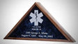 EMT Flag case, Medical Flag display case
