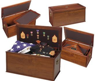 Heirloom Personal Effects Chest, Military Effects Chest.