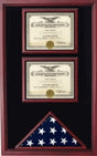 2 Documents Flag Display Cases. - The Military Gift Store