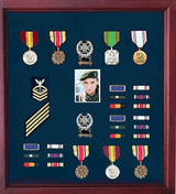 Photo Medal Display Case, Military Medal Frame, Photo. - The Military Gift Store