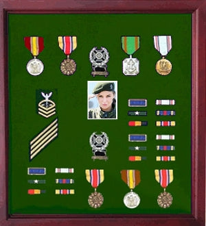 Photo Medal Display Case, Military Medal Frame, Photo. - The Military Gift Store