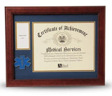 EMS Frame 8x10 EMS Medallion,Certificate,Medal Frame. - The Military Gift Store