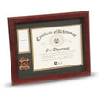 Flags Connections Frame Firefighter Medallion Certificate and Medal Frame, 8 by 10-Inch