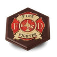 Firefighter Medallion Paperweight