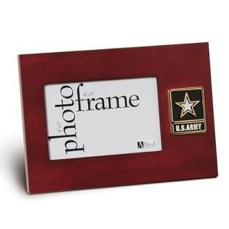 Go Army Medallion Desktop Picture Frame Desktop Easel Included, , The Military Gift Store, Military Frames, Military Photo Frames, Military Gifts