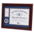 U.S. Air Force Medallion Certificate and Medal Frame. - The Military Gift Store
