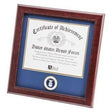 U.S. Air Force Medallion Certificate Frame, , The Military Gift Store, Military Frames, Military Photo Frames, Military Gifts