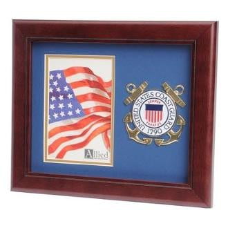 U.S. Coast Guard Medallion Portrait Picture Frame Large U.S. Coast Guard Medallion