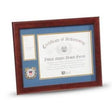 U.S. Coast Guard Medallion Certificate and Medal Frame