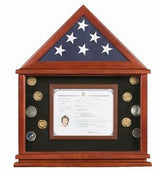 Certificate Holder Hand Made By Veterans, , The Military Gift Store, Flag and Medal Display Cases