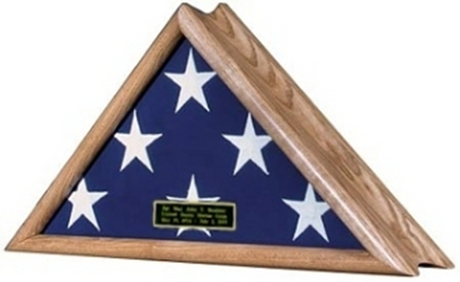 Flag Connections American Patriot Flag Display case, will hold a large American