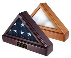 Flags Connections Officers Flag Display Case AND Pedestal for 5ft x 9.5ft Flag
