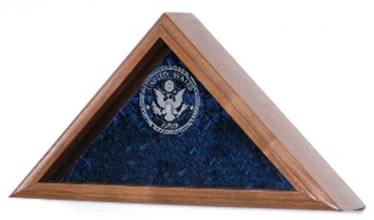 Flag Connections Glass Laser Engraved Flag Display Case