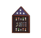 Flag and Badge display cases, Flag and Photo Frame - Oak, , The Military Gift Store, Flag Case, Burial Flag Shadow Case, Flag display, Casket Flag display Cases, Flag and Medal Display Cases, Flag and Document Display Case